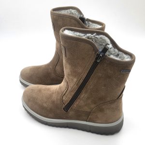 Bota Gore-Tex Preparada Para El Frío Y La Lluvia Con Cierre De Cremallera  Y Suela De Goma