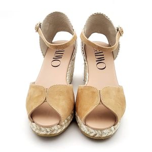 Gaimo Alpargata Ante Cierre Hebilla Cuña 5CM