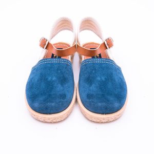 Alpargata serraje hebilla