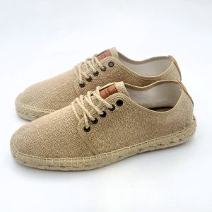 Alpargata Cordones Yute Natural.