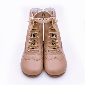 Bota Pascuala Cordón Y Cremallera Piel Hamiltom