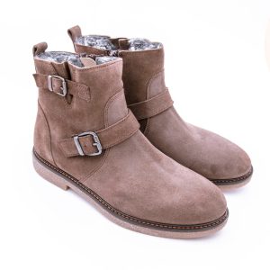 Botín Ante Hebillas Borreguillo