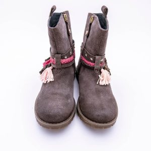 Bota Tachuelas Y Borlas