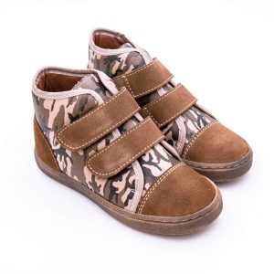 Bota Velcro Camuflaje Ante