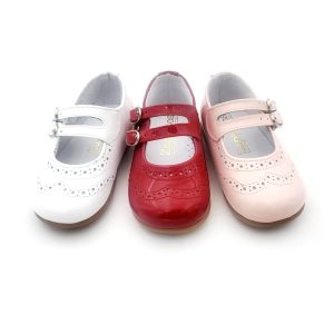 Mercedes 2 Hebillas Charol