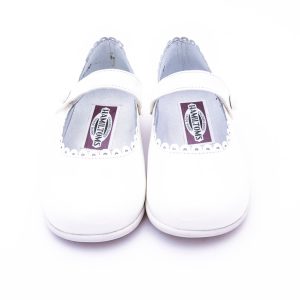 Mercedita botón Charol