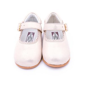 Mercedita Hebilla Napa Metalizada Hamiltom