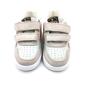 Playera o Deportiva dos velcros gris con talon fosforecente Munich