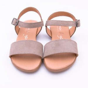 Sandalia Niña Afelpada Hebilla