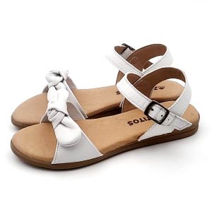 Sandalia Hebilla Piel Nudo