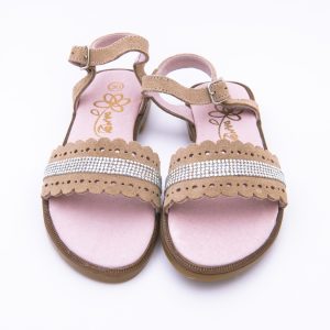 Sandalia Serraje Brillantes