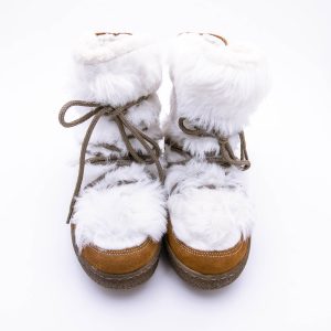 Bota Cordón Borreguito Ante