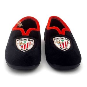 Zapatillas para casa cerradas con estampado del Athletic de Bilbao