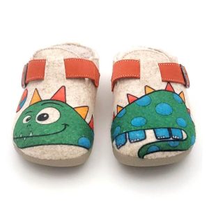 Zapatilla Descalza Dinosaurio