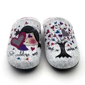 Zapatilla descalza multicolor árbol del amor