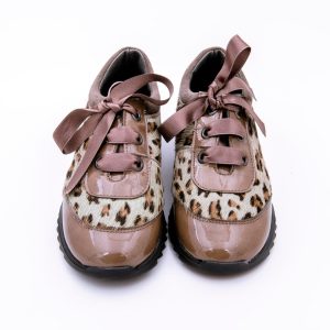 Zapato Leopardo Lazos Charol