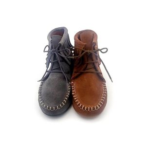 Bota Flecos Cordon Serraje