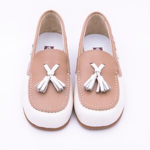 Mocasín Anilina Borlas