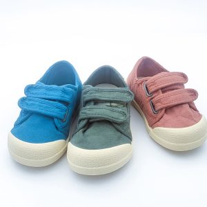 Playera De La Marca Igor Barefoot Respetuoso En Lona Con Cierre De Velcro Y Suela Flexible