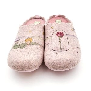 Zapatilla para casa descalza el Principito