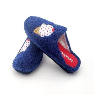 Zapatilla toalla abierta