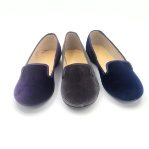 Slipper en terciopelo para mujer elegancia y comodidad en cada paso