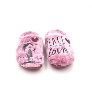 Zapatilla para casa descalza con dibujo de Perrito BONJOURI