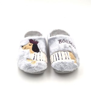 zapatilla casa niña en algodon